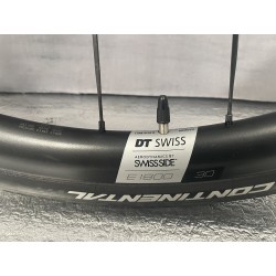 Dt Swiss E1800 30 DB Spline wielset met banden, cassette, disc.