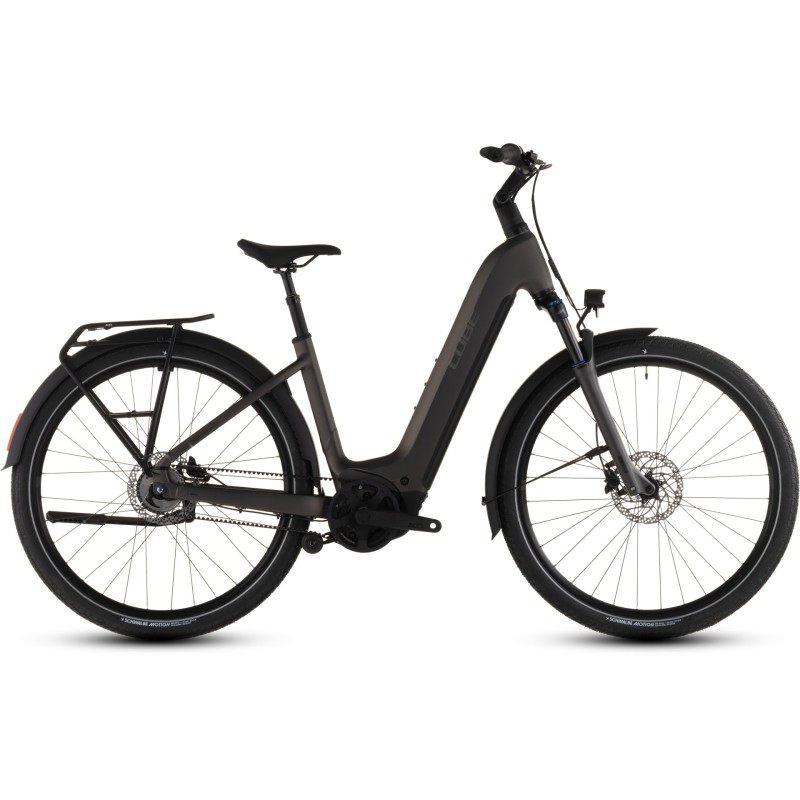 Cube Touring hybrid Comfort SLX 800 Charcoal'n'chrome Easy Entry