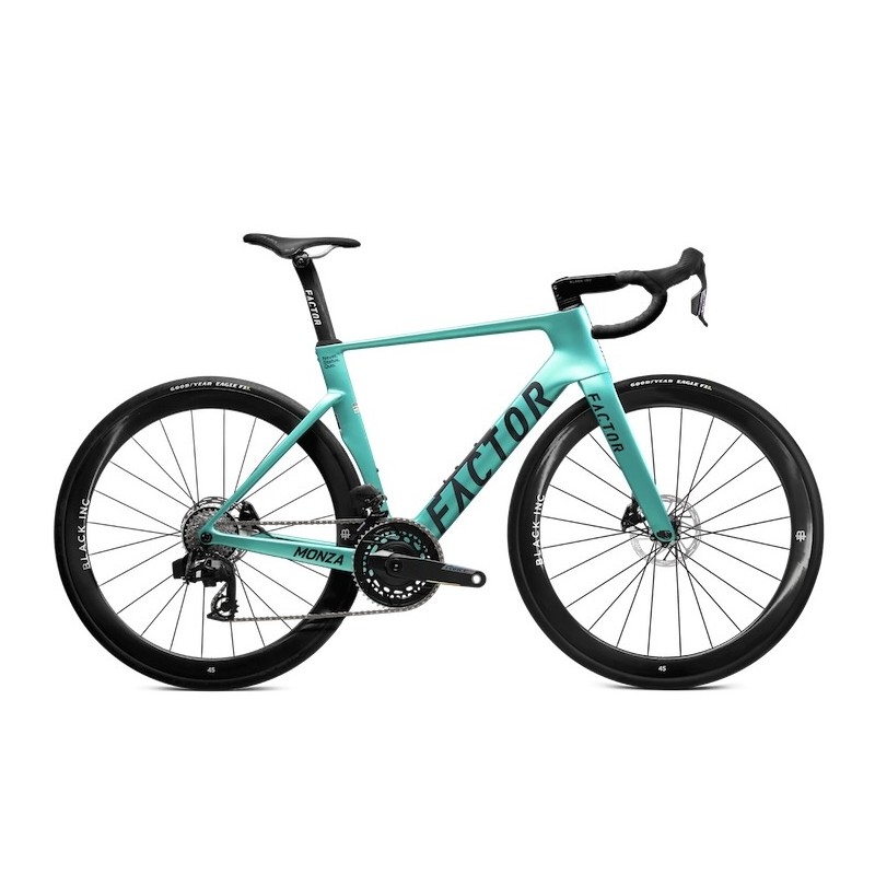 Factor Monza - Steel green - Sram Force AXS