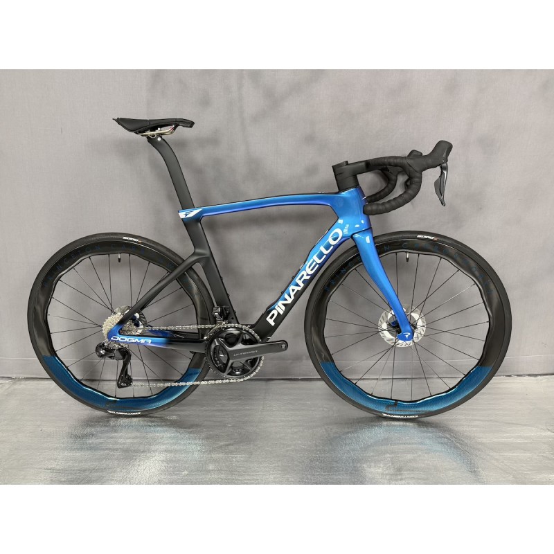 Pinarello Dogma F Luxter Blue Shiny - Shimano Ultegra Di2 - Princeton Peak 4550