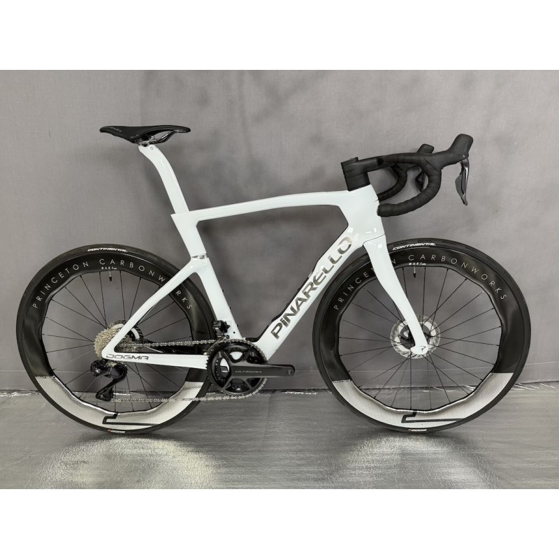 Pinarello Dogma F - Edge Crystal White - Princeton Wake